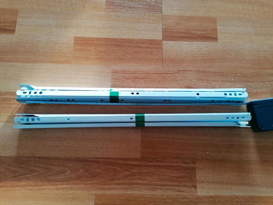 4x Schubladenschienen, weiß 45 cm, 450 mm in Langenhagen