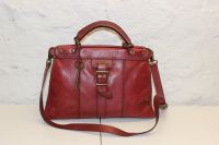 FOSSIL Vintage Revival Satchel Leder Tasche Handtasche Rot Duisburg - Duisburg-Mitte Vorschau