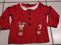 H&M Weihnachts-Shirt Mädchen Gr. 80 Nordrhein-Westfalen - Kerpen Vorschau