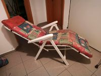 4 Kunststoff Liegestuhl retro Auflage Sonnenliege Liege Bayern - Dorfen Vorschau