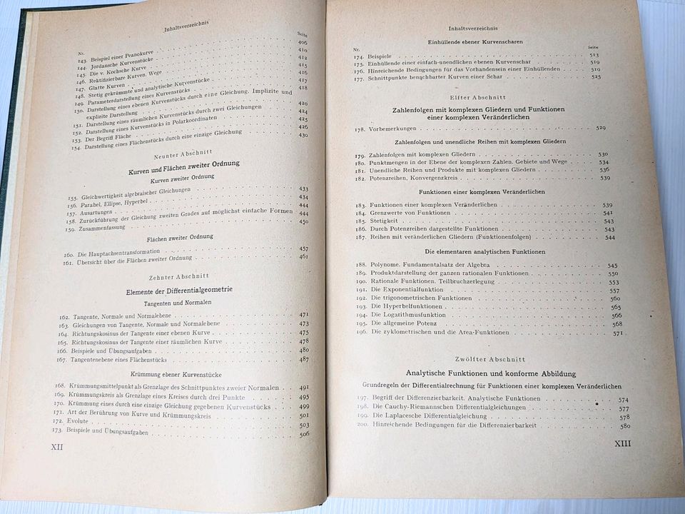 Alte Mathematik bücher ideal für Gymnasium & Studium Band 1-3 in Schmelz