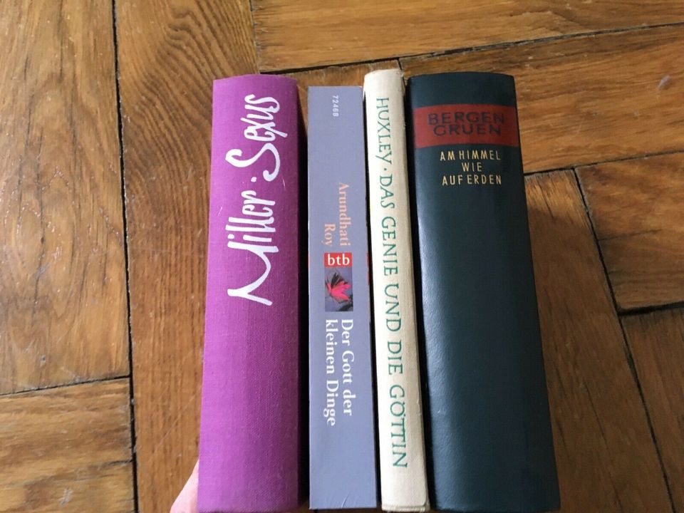 4 x bücher paket set miller huxley roy etc in München