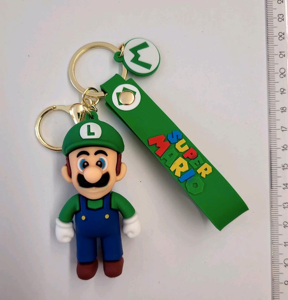 Nintendo Super Mario Luigi Yoshi Schlüsselanhänger Schlüsselbund