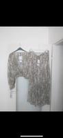 Zara Schlange Sommer Seide beige Silber Hosenrock Design L XL XXL Hessen - Geisenheim Vorschau