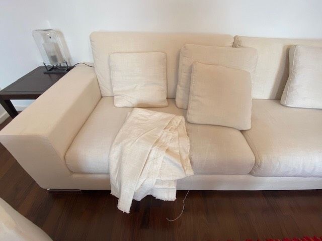 Sofa plus Sessel, auch als Ecksofa in Königswinter