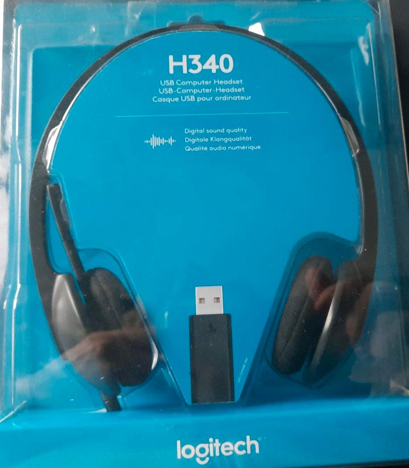 H340 Logitech USB Kopfhörer Headset neu orinalverpackt in Köln