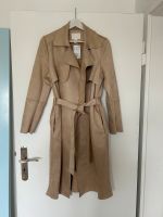 H&M Trenchcoat Mantel Velour Wildleder beige Neu GR S Sommer Dortmund - Wellinghofen Vorschau