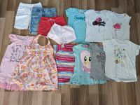 Paket Kleidung Sommer T-Shirt Kleid kurze Hose Gr. 110 Kreis Ostholstein - Süsel Vorschau