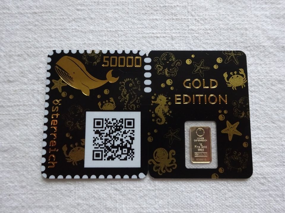500 Euro Crypto Stamp twoqC Code 5 stellig WAL GOLD in Dortmund
