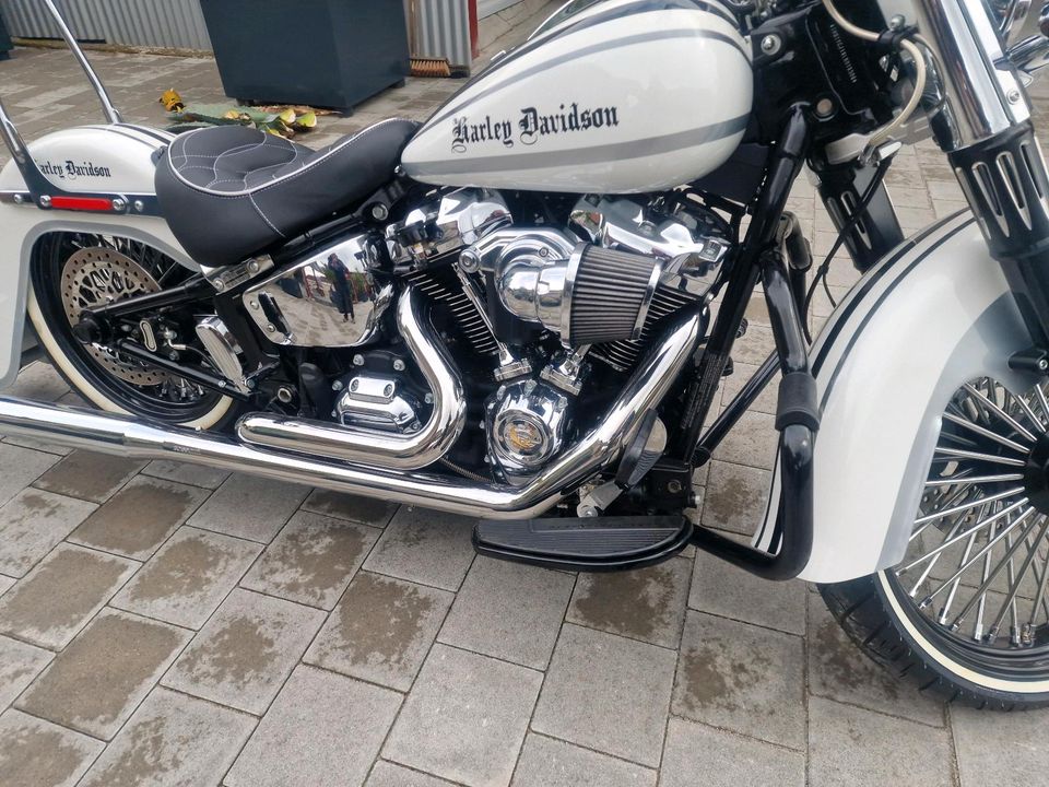 Harley Davidson Softail Chicano Custombike Tausch möglich! in Waldenburg