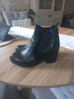 Damen Schwarze Ankle Boot 42 große Mitte - Wedding Vorschau