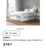 Bett mit Schublade (IKEA Nordli) + Matratze Berlin - Lichterfelde Vorschau