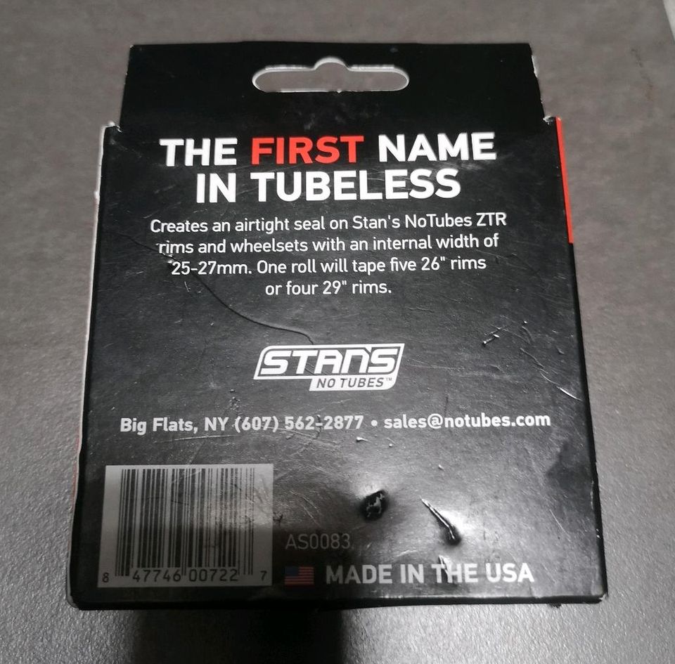 STANS NO TUBES Rim Tape 27mm 9,14m in Trier