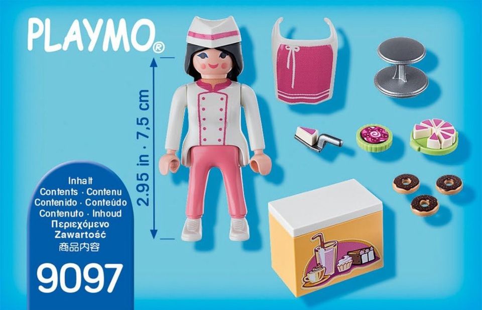 Playmobil City Life Babyausstatter (9079) + Cupcake Shop (9080) in Großenkneten