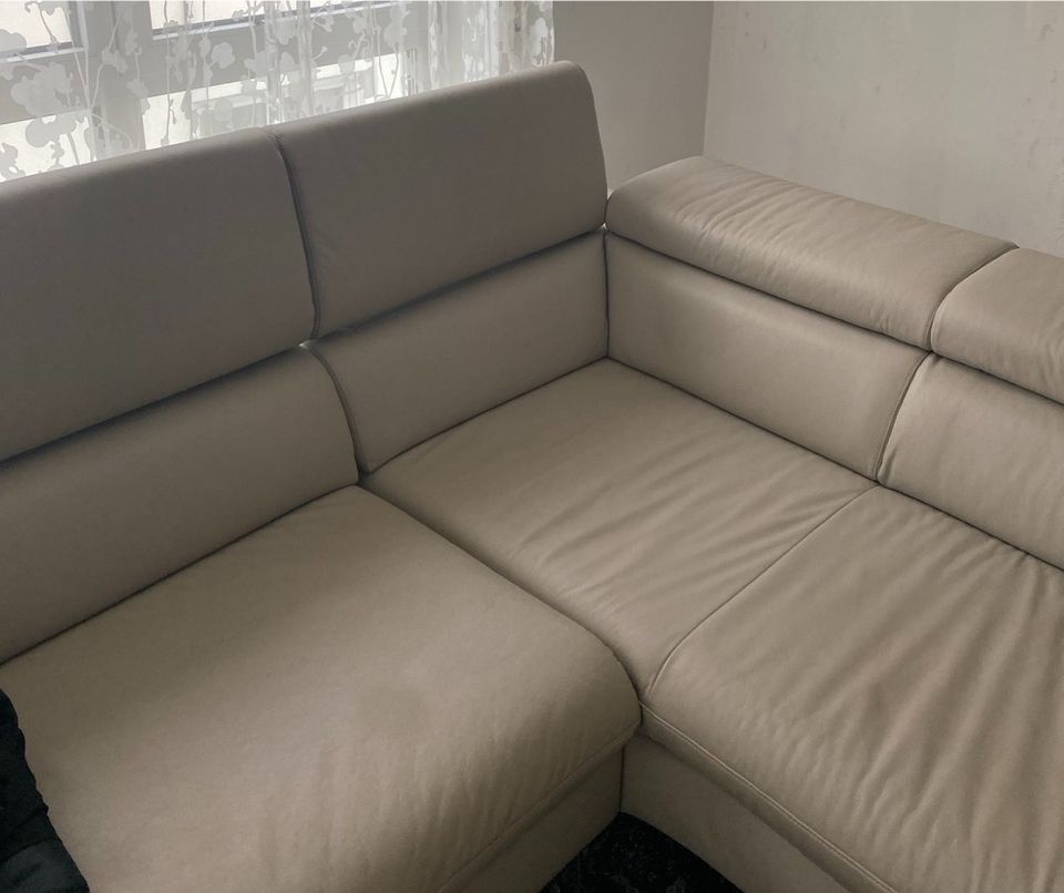 Ecksofa W. Schillig Leder, NP 2.500€ in Altdorf Nürtingen