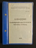 Original Handbuch NVA Schwimmwagen Luaz 967M Nordrhein-Westfalen - Meerbusch Vorschau
