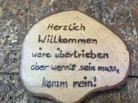 Baumscheiben mit verschiedenen Gravuren ink. Versand Niedersachsen - Apen Vorschau