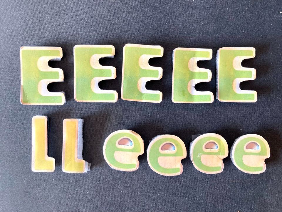 ABC MAGNETE - Magnethaftende Buchstaben aus Holz in Hildesheim