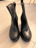 Biker Boots mit Absatz schwarz Gr.39 Leder München - Thalk.Obersendl.-Forsten-Fürstenr.-Solln Vorschau