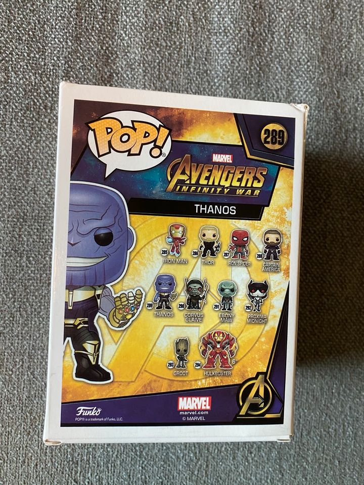 Funko Pop! Thanos (Nr. 289) in Philippsthal (Werra)