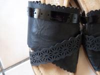 Rieker Pantolette Sandalen Schlappen schwarz 38 Thüringen - Bad Berka Vorschau