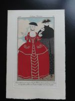 G. Barbier, Druck, handkoloriert, Mode, Art deco, Original 1913 Köln - Raderberg Vorschau