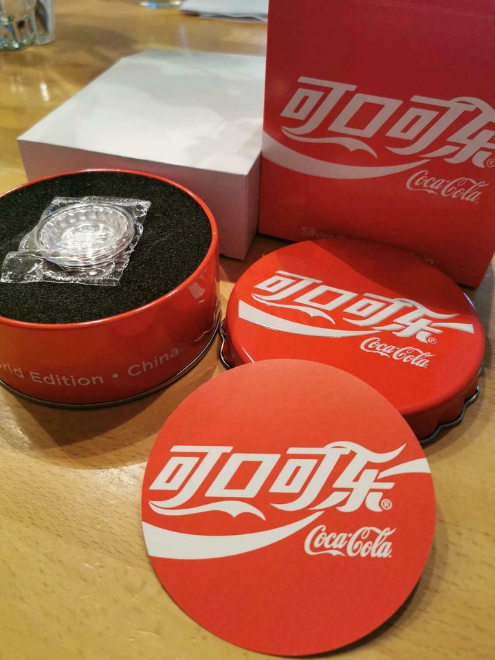 Fidschi / Fiji 1 Dollar 2020 Coca-Cola® Cap China Global Edition in Gründau