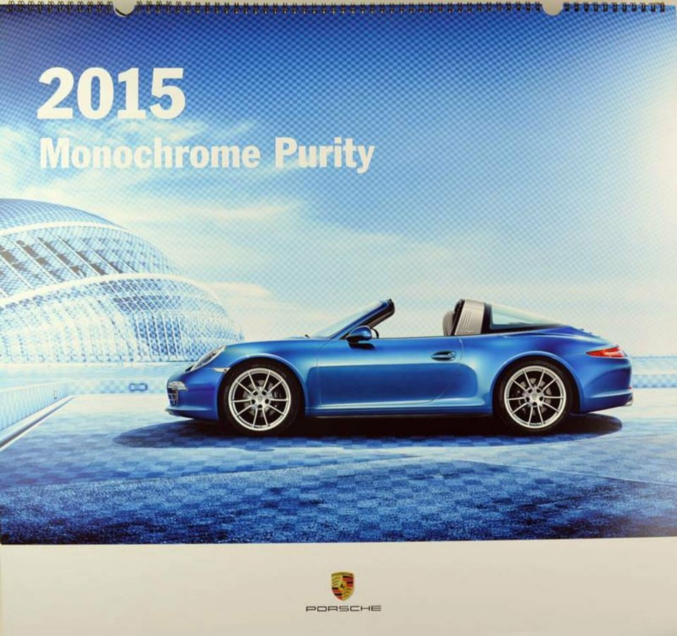 Porsche Kalender mit 919 Münze 2015 in Hamburg