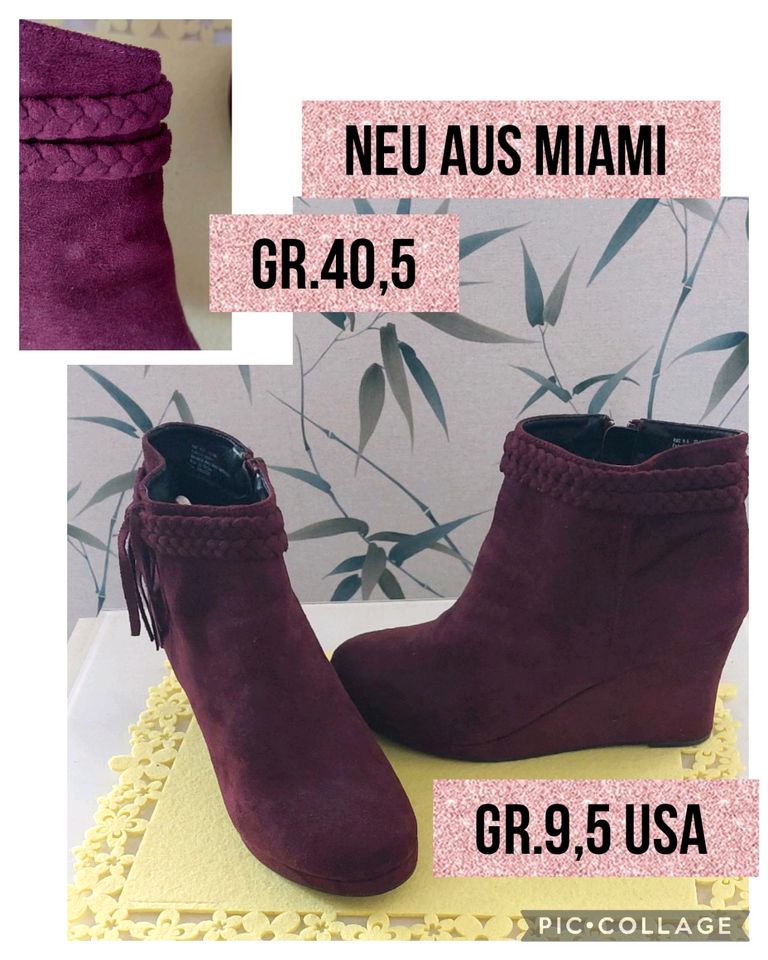 Neu ♥️  Schöne Flipflops, Pantolette, Pumps, Highheels Gr.40 Mia in Leipzig