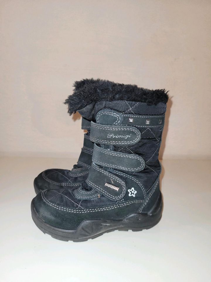 Warm gefütterte Winterstiefel von Primigi schwarz Gr 25 in Merchweiler