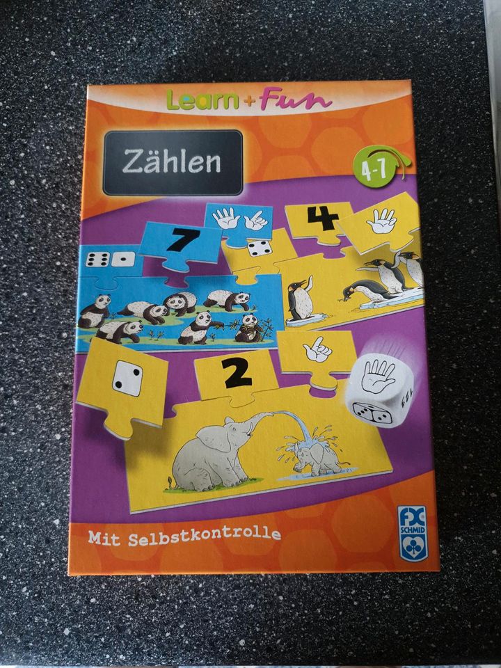 Zählen lernen, Kinder Spiel zw. 4 und 7 Jahren, Vorschule in Preußisch Oldendorf