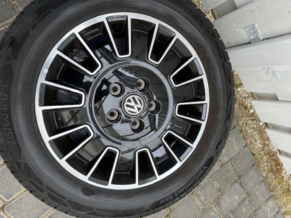 VW T6.1 Multivan original SATZ POSADA Alufelgen mit Conti Reifen in Viersen