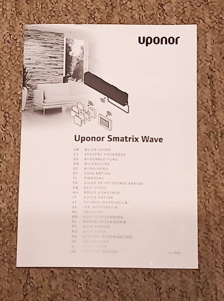 UPONOR Smatrix Wave Steuergerät in Werder (Havel)