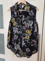 H&M Bluse Top Shirt Tunika Gr. 36/38 geblümt Hessen - Hofgeismar Vorschau