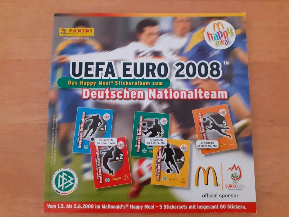 Panini UEFA Euro 2008 - Deutsches Nationalteam Leeralbum in Dresden