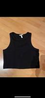 H&M Top T-Shirt bauchfrei schwarz Gr. M 38 Hessen - Naumburg  Vorschau