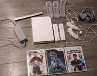 Nintendo Wii Spielekonsole Weiß inkl. Zubehörpaket & 3 Spiele Hessen - Helsa Vorschau