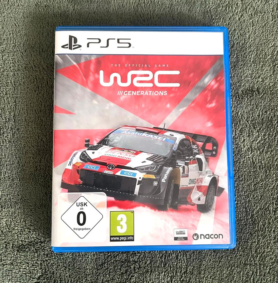 Ps5 Spiel WRC Rallye in Hamburg