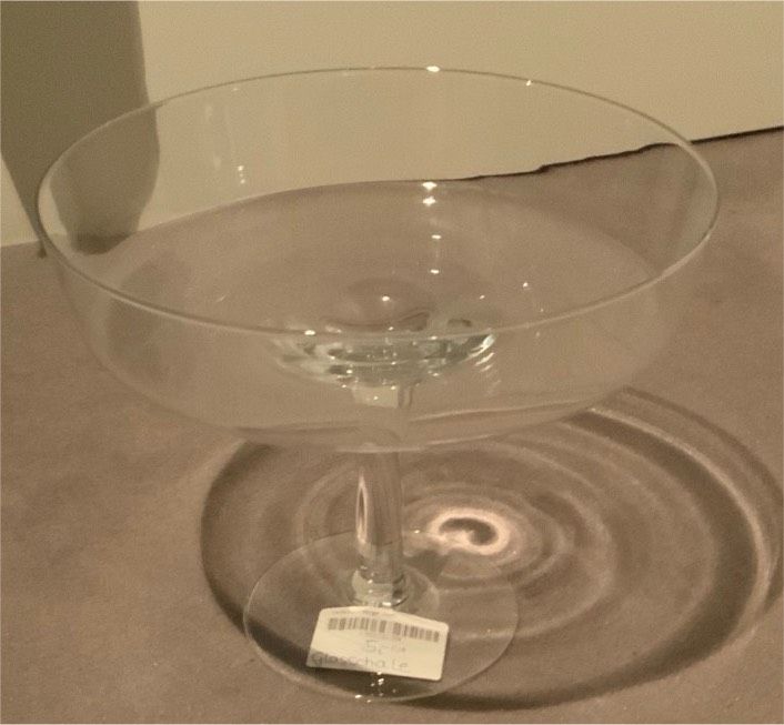 24 cm - schöne Glasschale / Obstkorb / Deko / Kerzen in Leezen