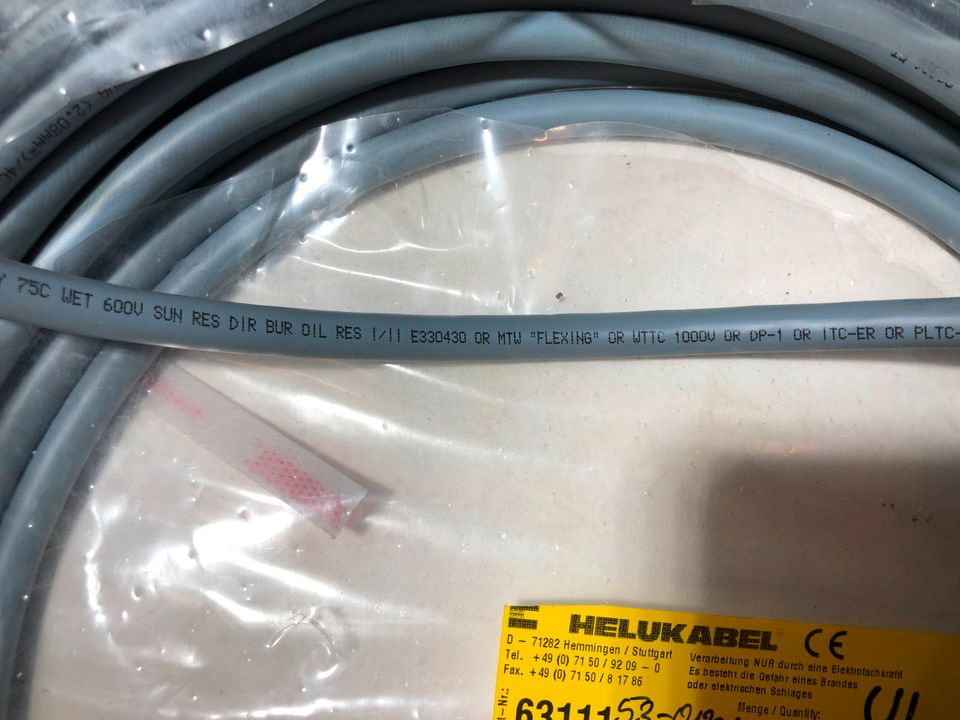 Helukabel Traycontrol 500, 4xAWG14/2,5qmm 63111, ca. 40lfdm, NEU in Wallmerod