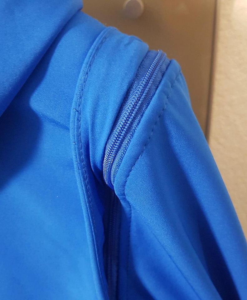 CMP Herren Jacke 54/ XL blau abnehmbare Ärmel Weste Softshell in Oberdischingen