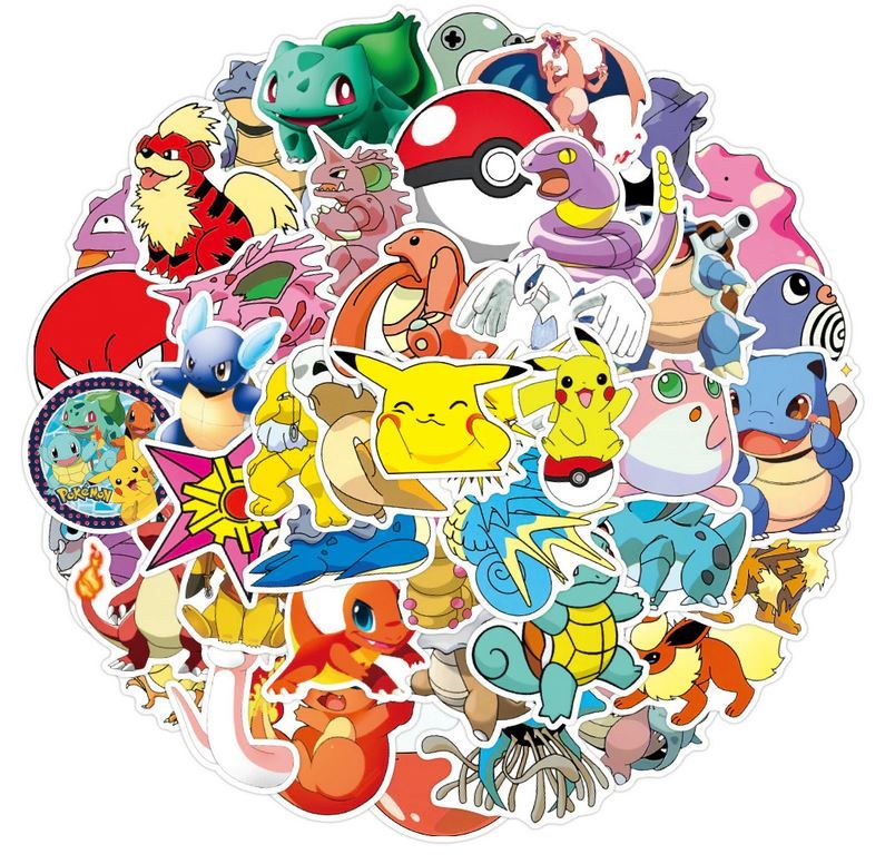 50 St. Sticker Pokémon Aufkleber NEU in Bayern - Oberstaufen