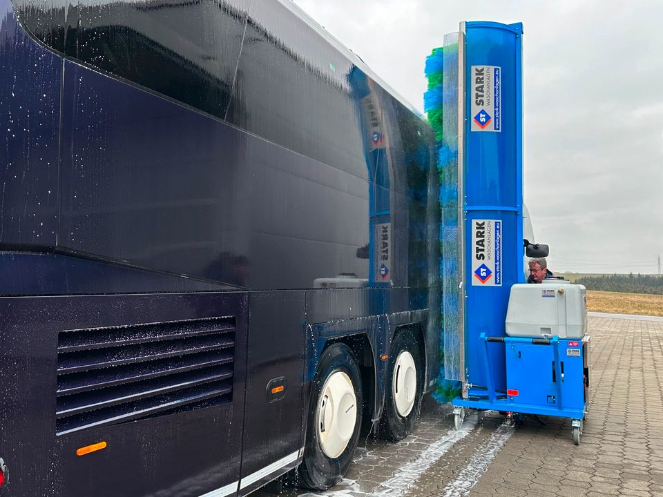 mobile Bus Omnibus Waschanlage Waschbürste Bürstenwaschanlage Lkw in Ellwangen (Jagst)