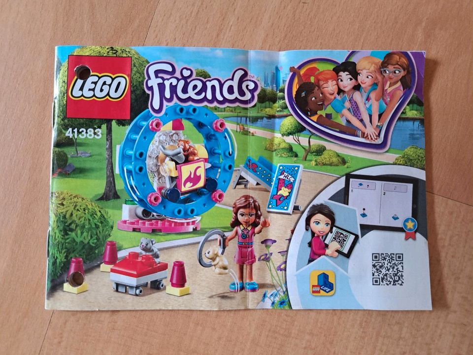 Lego 41383 Friends Olivias Hamster-Spielplatz, vollständig in Witten