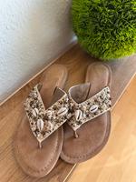 Sansibar Flip Flops Zehentrenner Leder Gr. 38 Sandalen Schuhe Baden-Württemberg - Heidelberg Vorschau