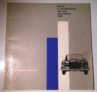 MERCEDES-Bericht an die Belegschaft Geschäftsjahr 1960 Rheinland-Pfalz - Neustadt an der Weinstraße Vorschau