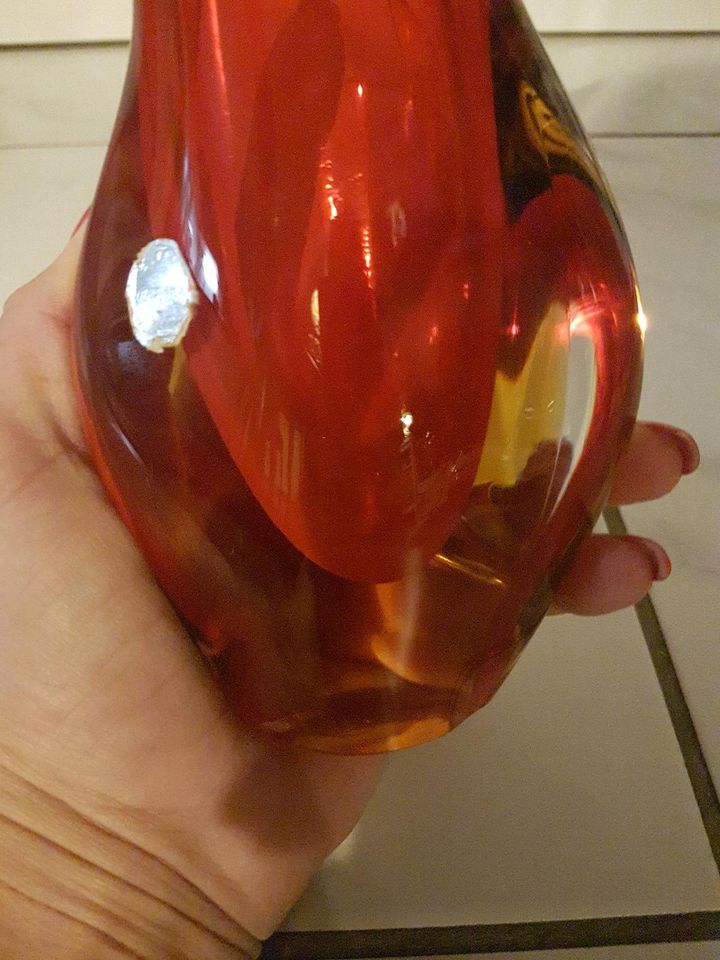 Murano glas Vase Flavio Poli Sommerso Seguso vintage in Köln