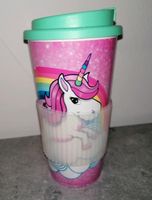 EINHORN Thermo Becher 500ml mit Glitzer Bayern - Mespelbrunn Vorschau