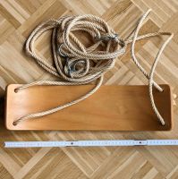 Brettschaukel Holz gebogen mit Naturfaser-Seil ca. 180cm Hessen - Petersberg Vorschau