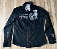 Soccx Bluse schwarz Gr. XL aufwendig bedruckt und bestickt Hessen - Diemelstadt Vorschau